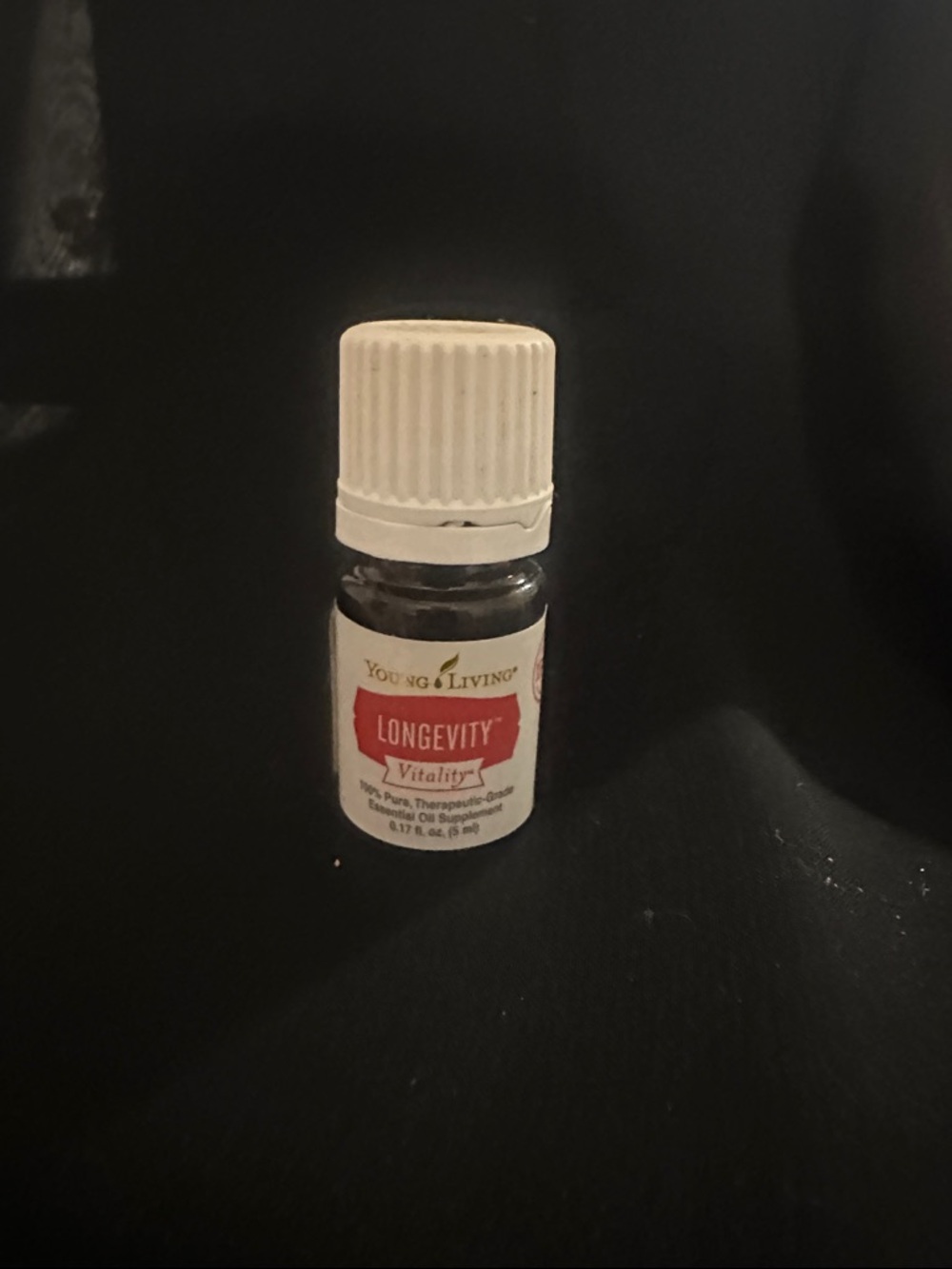 Young Living Longevity Vitality Essential Oil - White & Red Accents. 5ml